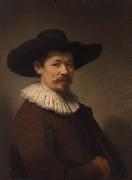 REMBRANDT Harmenszoon van Rijn Portrait of Herman Doomer (mk33) USA oil painting artist